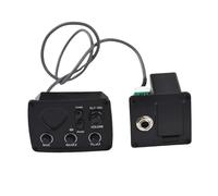 Pickup Del Foro Sonoro Chitarra Pickup Per Chitarra Acustica Equalizzatore A 3 Bande Pickup Per Chitarra Folk VOLUME/accordatore/fase Per Accessori Per Strumenti A Chitarra In Legno