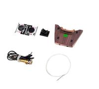 Pickup Del Foro Sonoro Chitarra Pickup Per Chitarra Piezo E Microfono Modalità Pickup Doppio Supporta La Regolazione Del Tono Del Volume Chitarra Acustica Classica Da 36-42 Pollici