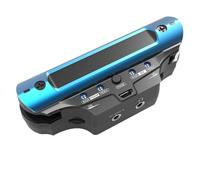 Pickup Del Foro Sonoro Chitarra Pickup Per Chitarra Preamplificatore Pickup Per Buca Acustica Con Controllo Del Volume E Del Tono Accessori Per Chitarra Acustica(Blue)
