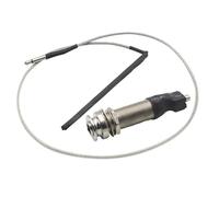 Pickup Del Foro Sonoro Chitarra Pickup Per Preamplificatore Per Chitarra Portatile Ponte Con Sella EQ Piezoelettrico Presa Da 6,35 Mm Con Accessorio Per Pickup Acustico Per Ukulele