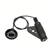 Pickup Del Foro Sonoro Chitarra Pickup Piezoelettrico Di Qualità Professionale Per Chitarre Acustiche Ukulele Arpe E Banjo Pickup Di Facile Installazione(Black)