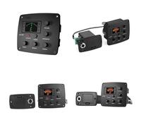 Pickup Del Foro Sonoro Chitarra Pickup Piezoelettrico Per Chitarra Acustica Equalizzatore Accordatore Preamplificatore A 4 Bande Con Display LCD Accessori Per Pickup Per Chitarra Acustica