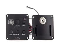 Pickup Del Foro Sonoro Chitarra Pickup Piezoelettrico Preamplificatore Di Bordo Chitarra Acustica Classica EQ Accordatore Pickup Piezoelettrico EQ Equalizzatore Accessori Per Chitarra
