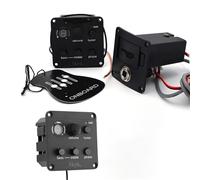 Pickup Del Foro Sonoro Chitarra Pickup Piezoelettrico Preamplificatore Integrato Chitarra Acustica Classica EQ Accordatore Pickup Piezoelettrico EQ Equalizzatore Pickup Per Chitarra + Accessori