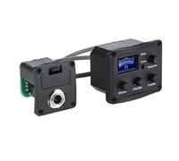 Pickup Del Foro Sonoro Chitarra Pickup Ukulele Pickup Equalizzatore A 3 Bande Accordatore Con Display LCD Accessori Per Strumenti A Corda Pickup Per Chitarra Acustica