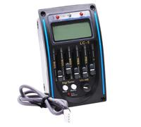 Pickup Del Foro Sonoro Chitarra Preamplificatore EQ Per Chitarra Acustica LC-5 A 5 Bande Professionale Accordatore LCD Pickup Piezoelettrico Equalizzatore