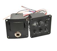 Pickup Del Foro Sonoro Chitarra Preamplificatore EQ Per Chitarra Acustica Pickup Per Chitarra Acustica Amplificatore Suono Regolabile Accessori Professionali Per Chitarra