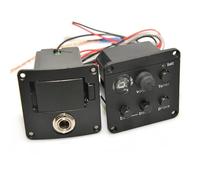 Pickup Del Foro Sonoro Chitarra Preamplificatore EQ Per Chitarra Acustica Pickup Per Chitarra Acustica Amplificatore Suono Regolabile Accessori Per Chitarra
