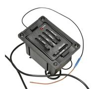 Pickup Del Foro Sonoro Chitarra Preamplificatore EQ Professionale Per Chitarra Acustica A 4 Bande Accordatore Piezoelettrico Microfono Beat Per Applicabile Al Pickup Per Chitarra Acustica(Classic 4)