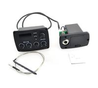 Pickup Del Foro Sonoro Chitarra Preamplificatore Per Chitarra Acustica A 4 Bande Accordatore Digitale A 4 Bande Equalizzatore Pickup Piezoelettrico Accessori Per Chitarra Acustica