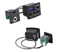 Pickup Del Foro Sonoro Chitarra Ukulele Piezo Pickup Preamplificatore Equalizzatore A 3 Bande Accordatore Con Display LCD Pickup Per Chitarra Acustica