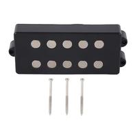 Pickup di bassi a 5 stringhe professionista Mtlavishishishishishing con design a doppia bobina e magnete in ceramica esterna per bassi a cinque corde offrono gamma più ampia e