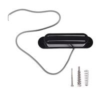Pickup di chitar Hot Pickup Grado professionale a basso rumore Suono in uscita ad alto contenuto di metallo nero per chitarra elettrica e più 3,54 x 0,79 x 0,97 pollici