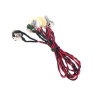 Pickup Doppio Piezoelettrico Pick-up Jack Da 6,35 Mm Con Controllo Del Tono Del Volume Per Chitarra Acustica Ukulele Materiale In Rame PVC Pezzi di ricambio per pickup per chitarra acustica