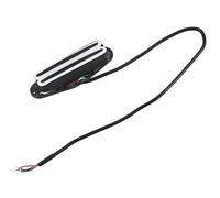 Pickup Dual Hot Rail Blaster Humbucker Per For Strat NS Tele Strat Squier Guitar Guitar Guitar Corpo In Argento Con Binari Neri Pickup chitarra elettrica