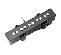 Pickup Elettrico A Ponte E Manico Single Coil In Ceramica Stile Vintage Per Basso Jazz A 5 Corde Pick-up Elettrico Professionale(1 Pc Neck)