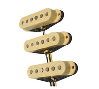 Pickup Elettrico Per Chitarra A Carica Manuale Alnico 3 SSS Retro Single Coil Pickup Elettrico A Doppia Bobina(Left Hand)