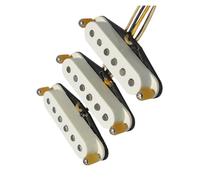 Pickup Elettrico Per Chitarra A Carica Manuale Alnico 3 SSS Retro Single Coil Pickup Elettrico A Doppia Bobina(White cover)