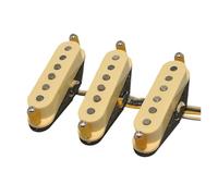 Pickup Elettrico Per Chitarra A Carica Manuale Alnico 3 SSS Retro Single Coil Pickup elettrico standard(Yellow cover)