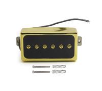 Pickup Elettrico Single Coil Per Chitarra Alnico 5 Con Base In Ottone 50/52 Mm Pickup Elettrico A Doppia Bobina(Gold Bridge)