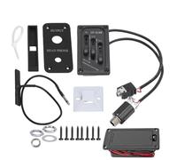 Pickup EQ Set con 12dB Tone Control Active Pickup System per violino elettrico e violoncello, volume regolabile, risposta in frequenza portatile 20Hz-20KHz