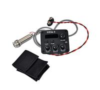 Pickup equalizzatore professionale a 3 bande per chitarra acustica con display LCD - Migliora il tuo suono con controlli facili - Perfetto per esibizioni dal vivo o sessioni di registrazione