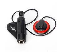 Pickup Esterno Per Chitarra Acustica Pick-up Per Ukulele Pick-up Senza Foro Per Guzheng Thumb Harp(Red)