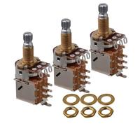 Pickup for chitarra A500K B500K A250K B250K Push Pull Potenziometro di controllo for chitarra for accessori for strumenti for chitarra elettrica basso (Color : B500K)