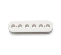 Pickup for chitarra elettrica da 20 pezzi Slug 6.3MM Bobina a doppia bobina con foro grande 52MM doppia(White 20Pcs)