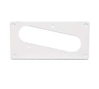 Pickup Frame per Chitarra e Basso, Supporto per Single Coil e Humbucker, Acrilico Argento - Design Durevole, Facile Installazione, Ricambio per Strumenti Musicali (Argento (GB409C))