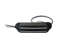 Pickup GuitarDual Hot Rail Single Coil Pickup Set Humbucker Parti di ricambio per chitarra elettrica per chitarre elettriche Pickup Strumento Chitarra(Black)