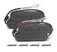 Pickup Humbucker a 7 corde con ventola N-8.8k/B-14.2K Pickup for chitarra con divisione della bobina di uscita a 4 cavi conduttori(Neck and Bridge)