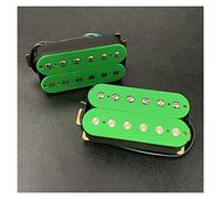 Pickup Humbucker A Doppia Bobina Per Chitarra Elettrica Verde Pickup Per Chitarra Al Ponte/Pickup Al Manico Pickups Set per Chitarra Elettrica (Color : 1 set)