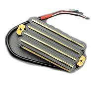 Pickup Humbucker a quattro bobine tipo traccia per chitarra elettrica nera 2-Dual Blade Pickup-Set Chitarra Elettrica(Black with Gold)
