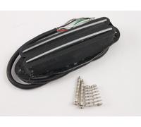 Pickup Humbucker A Singolo Coil Chrome Bianco O Nero Per Stratocaster.