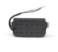 Pickup Humbucker Alnico 5 Double Coil Chitarra Elettrica Pickup Al Ponte Nero Parti Per Chitarra Suono Caldo Nero(Bridge)
