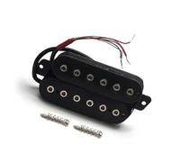 Pickup Humbucker altezza per 6 corde elettriche, Chrome 50MM | La tecnologia a basso rumore cattura sottili variazioni tonali per un migliore controllo del suono con pickup