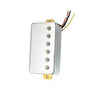 Pickup Humbucker Avvolti In Ceramica Dal Tono Classico Adatti Per Le Posizioni Del Manico E Del Ponte Della Chitarra Elettrica Pick-up Elettrico Professionale(1 Pc B Chrome)
