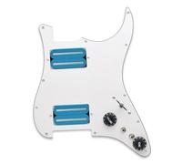 Pickup humbucker battipenna Battipenna Per Chitarra Elettrica Diviso A Due Lame Ad Alto Rendimento-15K Con Due Piastre Precablate Caricate Con Humbucker(D)