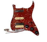 Pickup humbucker battipenna Battipenna Per Chitarra Precablato HSS Pickup Centrali Al Manico Push Pull Coil Split Loaded Scratchplate Per La Sostituzione Di Parti Di Chitarra