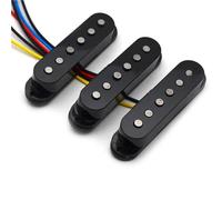 Pickup Humbucker Elettrico Alnico 5 Single Coil Staggered Top Fiber Bobbin Pickup Chitarra Elettrica Pickup Al Manico/centro/ponte Per Chitarra FD(A set)