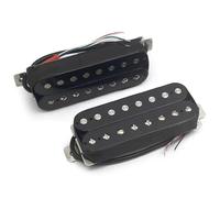 Pickup Humbucker Elettrico AlnicoV 8 Corde Per Chitarra Elettrica Pickup N-10K/B-15K Humbucker Alnico 5 Pickup Coil Splitting Pickup Parti Di Chitarra Nero(C)