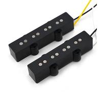 Pickup Humbucker Elettrico Cavo In Tessuto Intrecciato Aperto Alnico 5 Jazz JB Bass Pickup Al Manico O Al Ponte Per Parti Di Basso A 4 Corde(B)