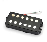 Pickup Humbucker Elettrico Pickup Humbucker A Doppia Bobina Per Basso A 6 Corde Magnete In Ceramica Space-75MM Accessori Per Chitarra Divisa Con Bobina A 4 Nuclei