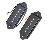 Pickup Humbucker Elettrico Pickup Per Chitarra Elettrica Pickup Single Coil Stile P90 (manico E Ponte) Per Chitarra Elettrica EPI LP Argento/Giallo/BK(Black)