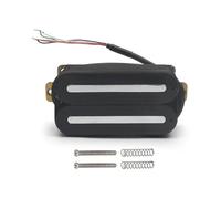 Pickup Humbucker for chitarra elettrica Dual Rail super potente, doppia bobina, divisione della bobina, ceramica, N-10K, B-16K(Black Bridge)