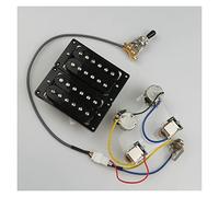 Pickup Humbucker Per Chitarra Con Set Di Cablaggi A Connessione Rapida 4C Per Parti Di Chitarra Elettrica Accessori di Ricambio per Chitarra (Color : 01)