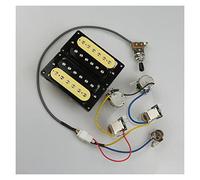 Pickup Humbucker Per Chitarra Con Set Di Cablaggi A Connessione Rapida 4C Per Parti Di Chitarra Elettrica Accessori di Ricambio per Chitarra (Color : 02)