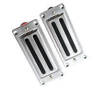 Pickup Humbucker per chitarra cromati da 2 pezzi con bobina in plastica con anello pickup in metallo Pickup Professionale Per Chitarra Elettrica