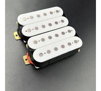 Pickup Humbucker Per Chitarra Elettrica A 6 Corde Doppia Bobina Parte Superiore Piatta Pezzi Polari Pickup Per Chitarra Elettrica Pickup Al Ponte O Al Manico(B+N C)
